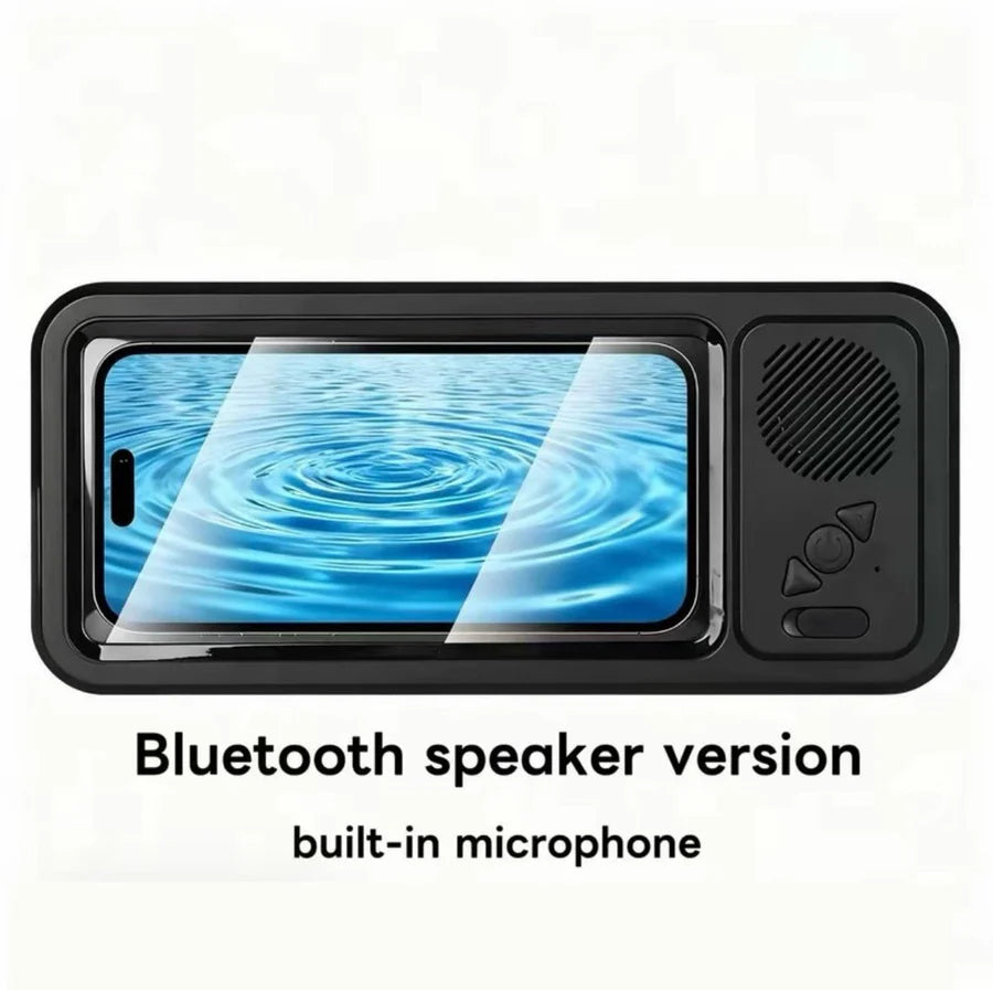 Soporte impermeable para celular con pantalla táctil para ducha AquaTouch®